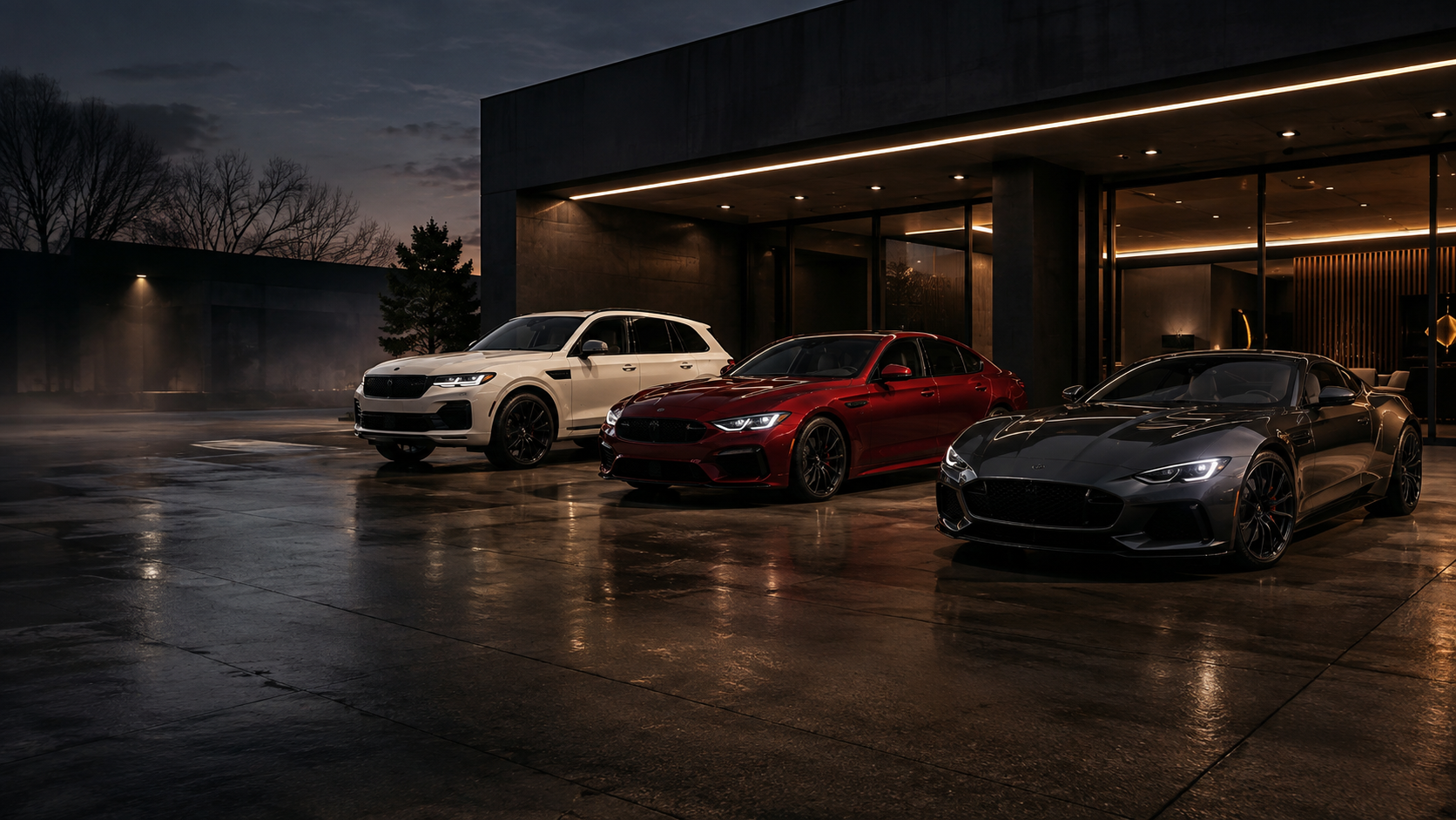 Imagem ilustrativa de um showroom automóvel